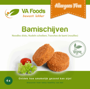 Bamischijf (Glutenvrij en vegan)